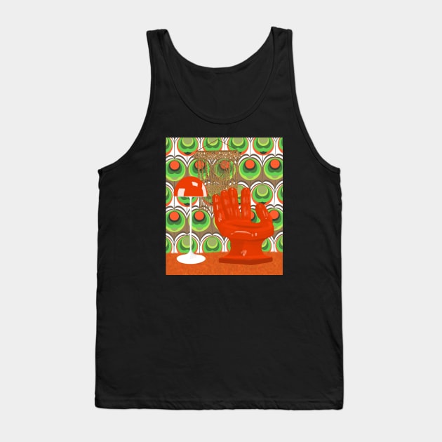 70s hand chair Tank Top by jenblove